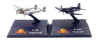 NEW07263 - F4U-4 Corsair e P-38 Lightning Red Bull