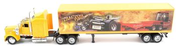 NEW15333 - KENWORTH W900 giallo con trazione per trattore semi 2 assi