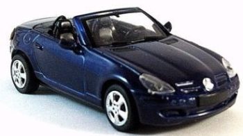 NEW19213J - MERCEDES BENZ SLK 350 cabriolet blu metal
