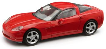NEW19213L - CHEVROLET Corvette coupé 2006 rossa
