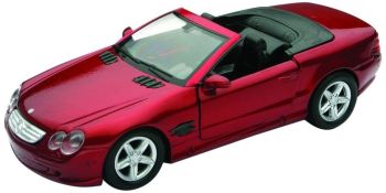 NEW50693A - MERCEDES BENZ SL500 decappottabile rossa