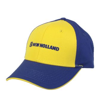 NH2186 - Cappellino NEW HOLLAND giallo e blu