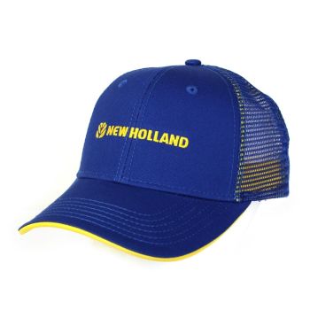 CASNH600 - NEW HOLLAND Cappellino blu con logo giallo