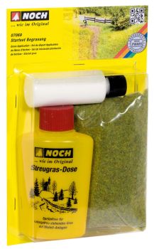 NOC07069 - Set iniziale per vegetazione con colla e floccaggio verde pascolo da 2;5 mm