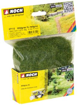 NOC07112 - Graminacee floccanti XL verde chiaro 12mm