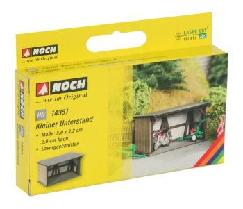 NOC14351 - Piccola pensilina da montare dimensioni 5 x 3;2 x 2;6 cm venduta senza accessori