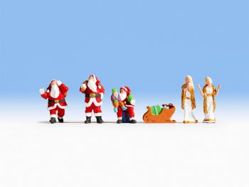 NOC15920 - Babbo Natale e angeli