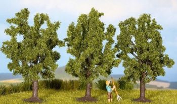 NOC25110 - 3 Alberi da frutto; verde - 8 cm