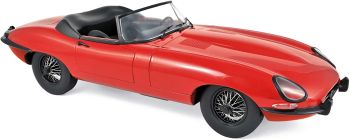 NOREV122720 - JAGUAR E-Type 1962 decappottabile rossa aperta
