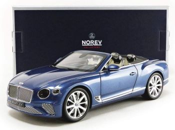 NOREV182785 - BENTLEY Continental GT cabriolet aperta 2019 blu cristallo metallizzato