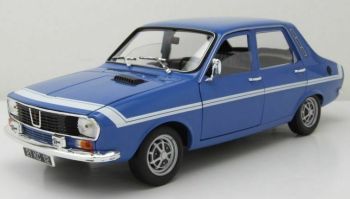 NOREV185210 - RENAULT 12 Gordini 1972 blu francese con strisce bianche