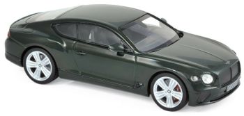 NOREV270322 - BENTLEY Continental GT berlina 2018 verde metallizzato scuro