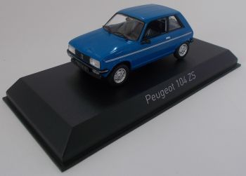 NOREV471404 - PEUGEOT 104 ZS 1979 blu ibis