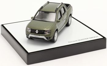 NOREV80361 - RENAULT Duster Oroch pick-up 2016 grigio/verde metallizzato scatola del produttore