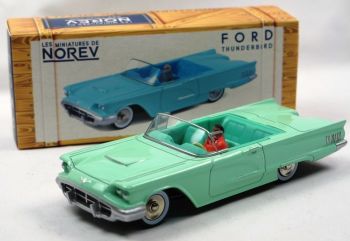 NOREVCL2711 - FORD Thunderbird 1960 cabriolet verde Adriatico con conducente