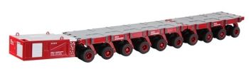 NZG5403 - Modulo SCHEUERLE SPTM 6+4 assi con unità motrice BAUMANN