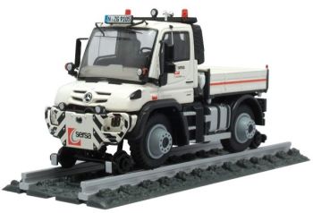 NZG9105/01 - MERCEDES BENZ UNIMOG U430 Sersa versione su rotaia