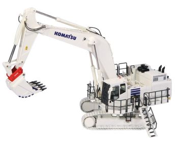 NZG9992/01 - Escavatore KOMATSU PC1250 con attacco rapido bianco
