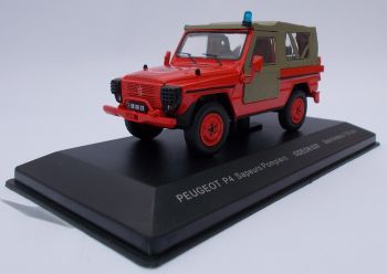 ODE020 - PEUGEOT P4 vigile del fuoco 4x4 Corpo dipartimentale limitato a 750 unità