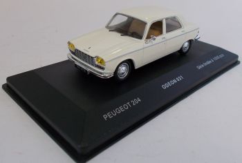 ODE031 - PEUGEOT 204 1967 bianco limitato a 1000 copie