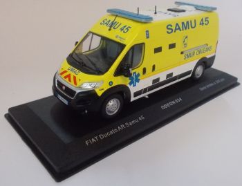 ODE034 - FIAT Ducato AR SAMU 45 SMUR d' Orléans limitato a 500 unità