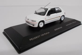 ODE036 - PEUGEOT 106 Rallye bianco limitato a 1000 unità
