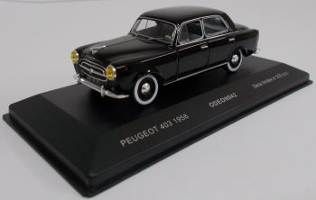 ODE042 - PEUGEOT 403 1956 nera limitata a 500 esemplari