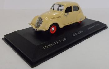 ODE045 - PEUGEOT 202 1938 beige limitata a 500 esemplari