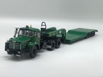 ODE091 - BERLIET TBO 6x4 con DESSIRIER & ZUCCONI portamacchina a 4 assi