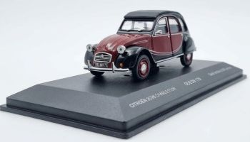 ODE179 - CITROEN 2CV Charleston 1981, nera e bordeaux