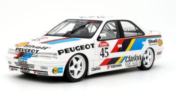 OT1141 - PEUGEOT 405 MI16 BTCC 1992 R. GRAVETT Bianco