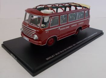 PER326 - Autobus BERLIET GLA 5S Dubos 1951 N°18 Excelsior Garage Lourdes versione découvert limitata a 150 esemplari