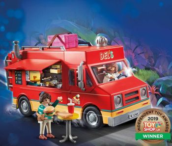 PLAY70075 - Playmobil Il film Food Truck di Del