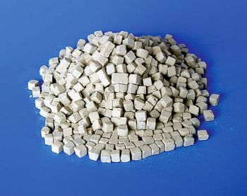 PLS4002 - Ciottoli in miniatura in forme squadrate grigio granito per diorama