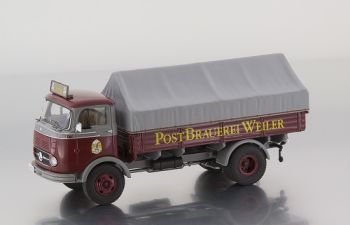 PRX12155 - Vassoio per telone MERCEDES BENZ LP911 4x2 Post Brauerei limitato a 1000 copie