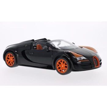 RAS43900NOIREORANGE - BUGATTI Veyron 16.4 Grand Sport Speed nero arancio
