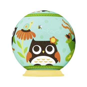 RAV11911-03 - Puzzle 3D Lee Arthaus - Gufi - 54 pezzi