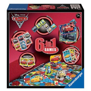 RAV213108 - Gioco 6 in 1 Cars 3