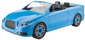 REV00801 - Auto smontabile Roadster cabriolet blu con attrezzo