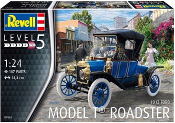 REV07661 - FORD Model T Roadster Modello del 1913 da assemblare e verniciare