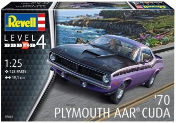 REV07664 - PLYMOUTH AAR Cuba modello 1970 da montare e verniciare
