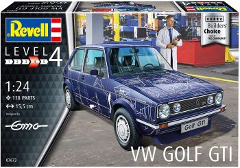 REV07673 - VOLKSWAGEN Golf GTI Builders Choice Modello da assemblare e verniciare