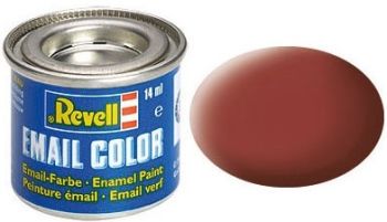REV32137 - Vernice smaltata rosso mattone opaco 14 ml
