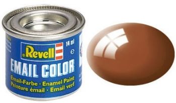 REV32180 - Vernice smaltata marrone brillante 14 ml