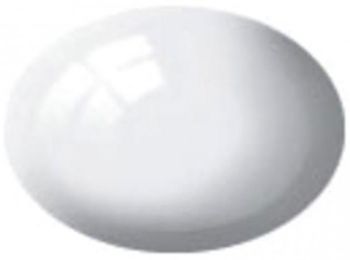 REV36104 - Vernice acrilica bianca lucida vasetto da 18 ml
