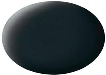 REV36106 - Colore acrilico nero catrame opaco vasetto da 18 ml