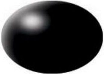 REV36302 - Colore acrilico nero satinato vasetto da 18 ml
