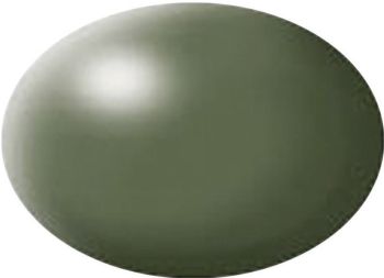 REV36361 - Colore acrilico verde oliva satinato vasetto da 18 ml