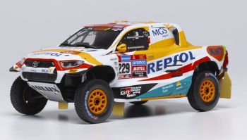 IXORAM988.22 - TOYOTA GR DKR Hilux Evo T1+ n. 229 – Rally Parigi-Dakar 2023 (I-E. Pujol / J. Valcarcel)