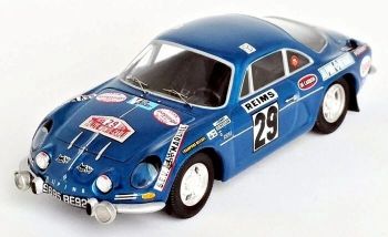 TRORRFR49 - RENAULT-ALPINE A110 #29 Rally di Monte Carlo 1972 J.HENRY / G.DI NICOLA - Limitata a 150 esemplari.